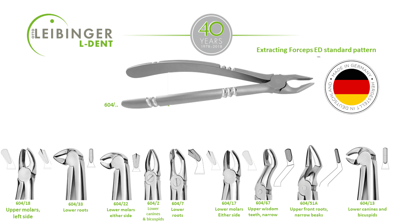 Extracting Forceps ED standard pattern